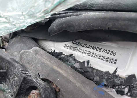 2021 Dodge Durango Srt 392 Awd z USA, uszkodzony, nr VIN 1C4SDJGJ4MC574235